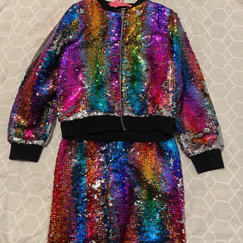 Sequin Jacket & Jogger Pants Set by JoJo Siwa